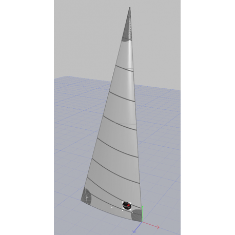 Crosscut furling mainsail for  ABBOT 27