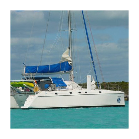 Catana 48 - Filet de trampoline